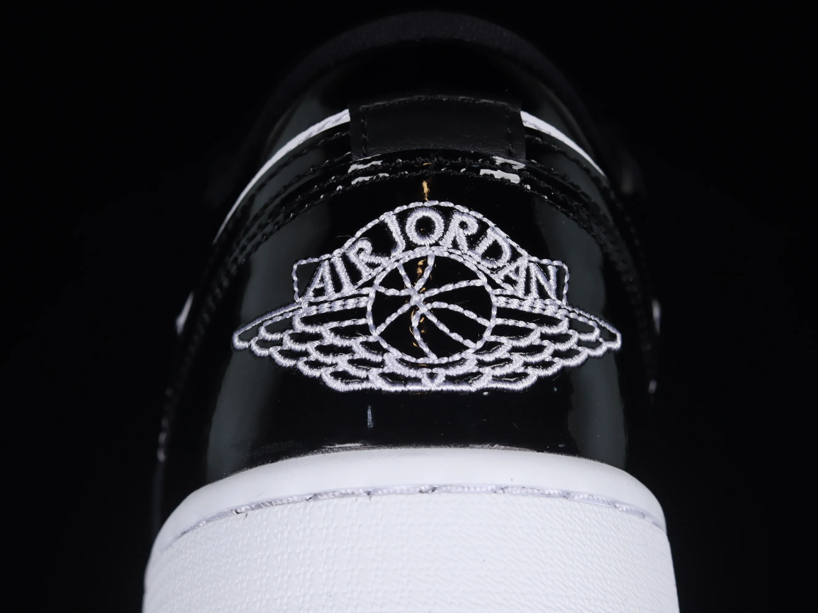 All categories Air Jordan Jordan series basketball shoes Air Jordan 1 Low G version pure original Air Jordan 1 Low "Concord" AJ1 Joe 1 Concord black and white patent leather low-top basketball shoes DV1309-100